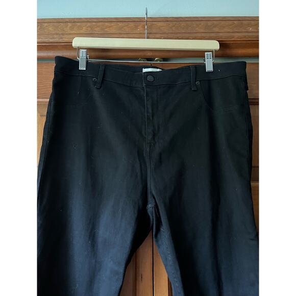 NWT Abercrombie & Fitch Women's Skinny High Rise Jean Legging Black Size 35/20 - Picture 6 of 10